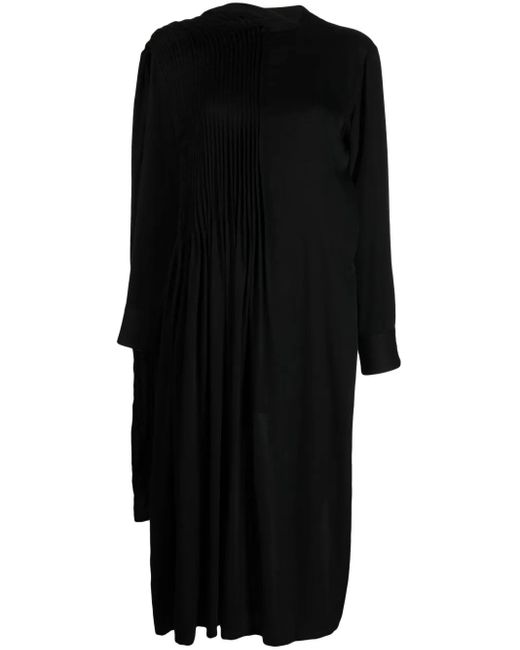 Yohji Yamamoto ドレープ ドレス Black