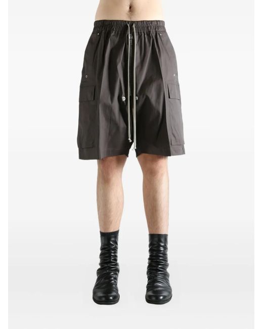 Rick Owens Cargo-Shorts Mit Kordelzug in Gray für Herren