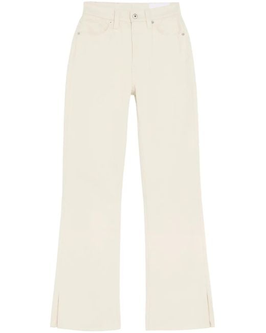 Axel Arigato White Ryder Flared Jeans