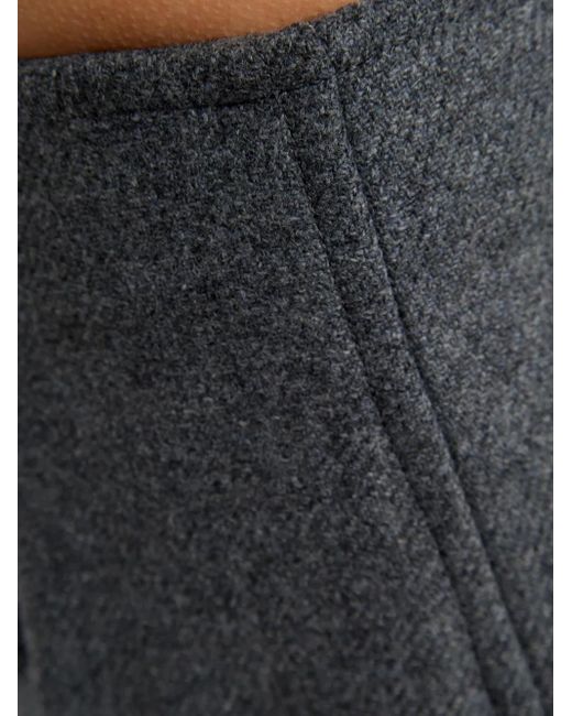 DSquared² Wollen Kokerrok in het Black