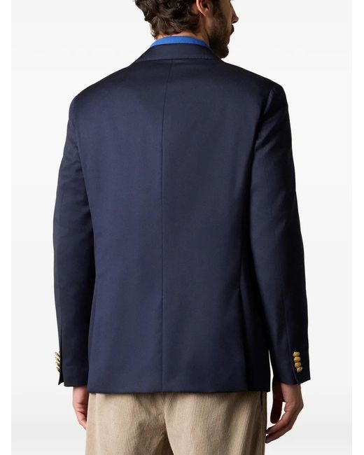 Brooks Brothers Blue Virgin-Wool Blazer for men
