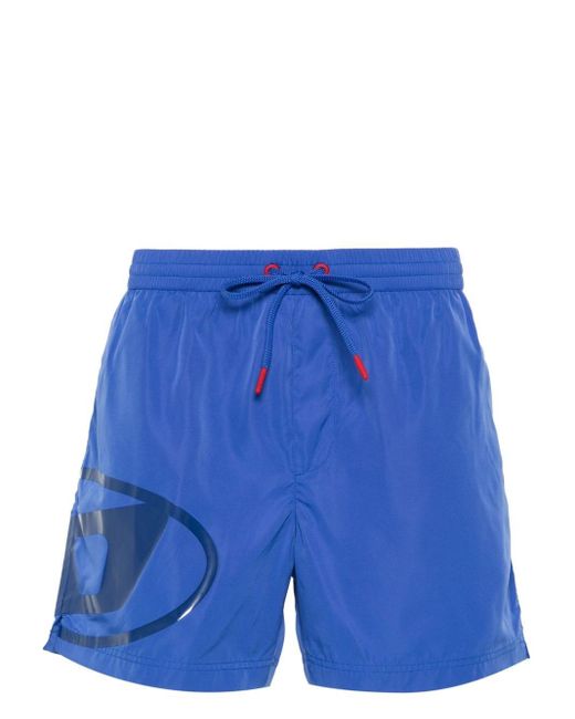 DIESEL Blue Bmbx-rio-41 Swim Shorts for men