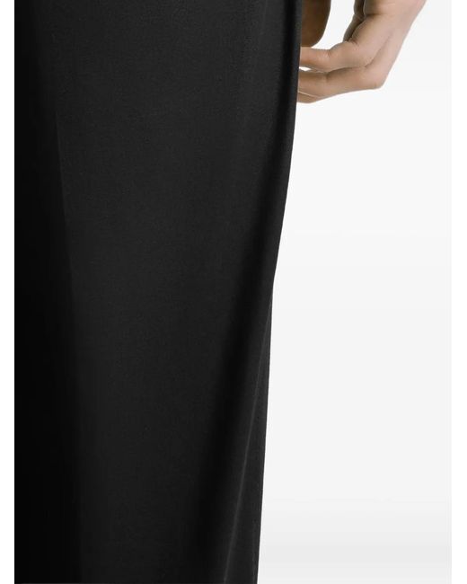 Dolce & Gabbana Black Gabardine Trousers for men