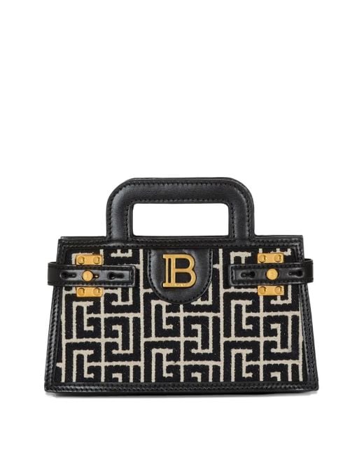 Borsa Tote B-Buzz Piccola di Balmain in Black