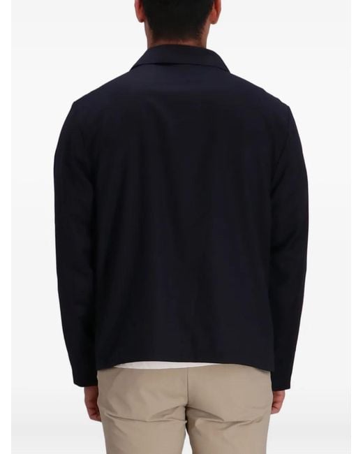 Boss Blue Virgin-Wool Jacket for men