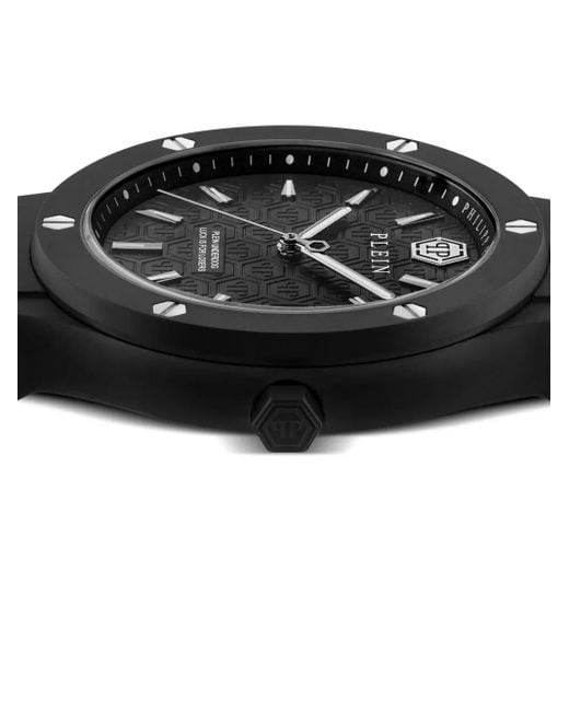 Philipp Plein Black Underdog 44Mm for men