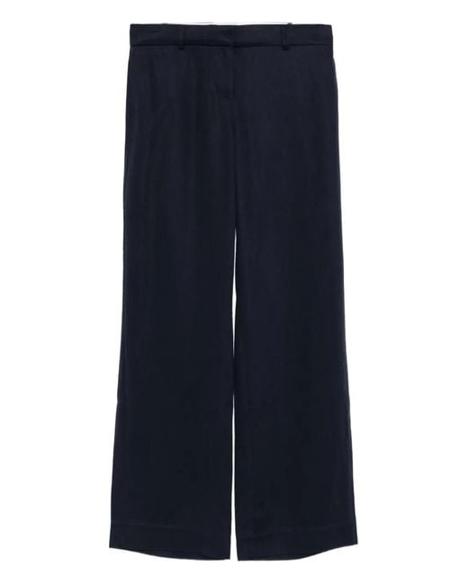 Reformation Blue Giselle Trousers
