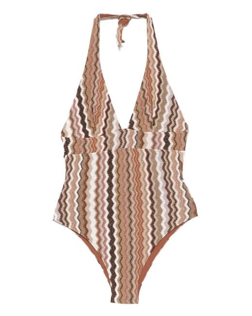 Bañador Marilyn Mc2 Saint Barth de color Brown