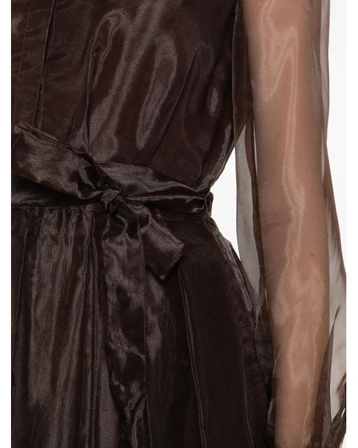 Jonathan Simkhai Brown Shirt Midi Dress