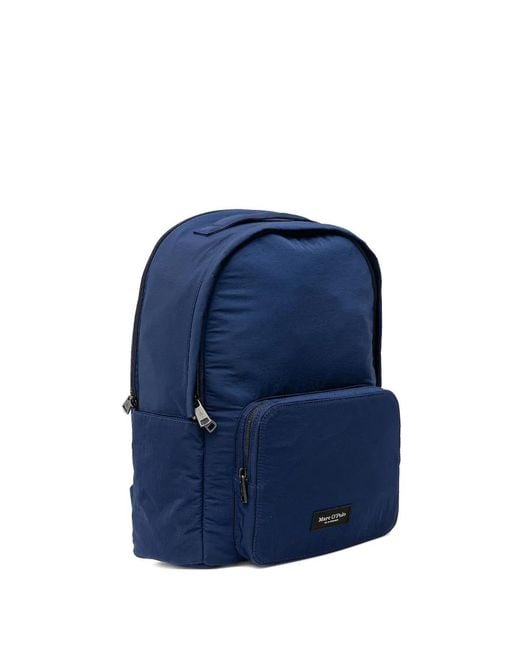 Marc O' Polo Mittelgroßer Rucksack Mit Logo-Patch in Blue für Herren