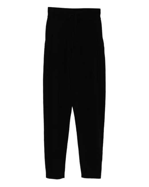 Pantalones Jo de punto Lisa Yang de color Black