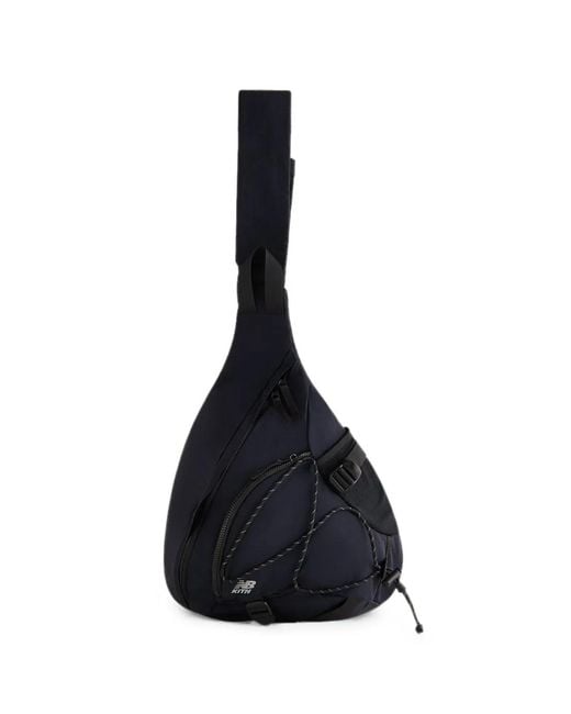 Kith Black X New Balance Logo-Print Backpack for men