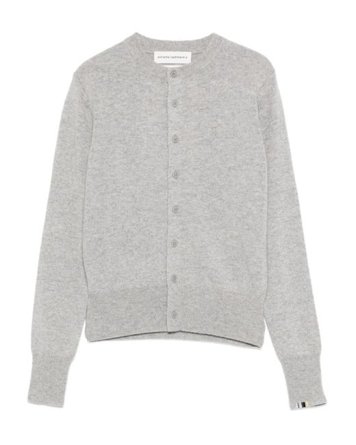 Extreme Cashmere N°300 カシミア カーディガン Gray