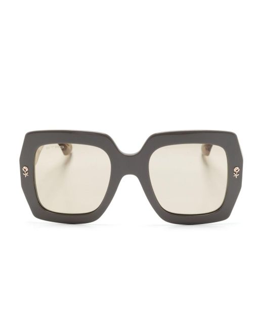 Etro Gray Mania Square-frame Sunglasses