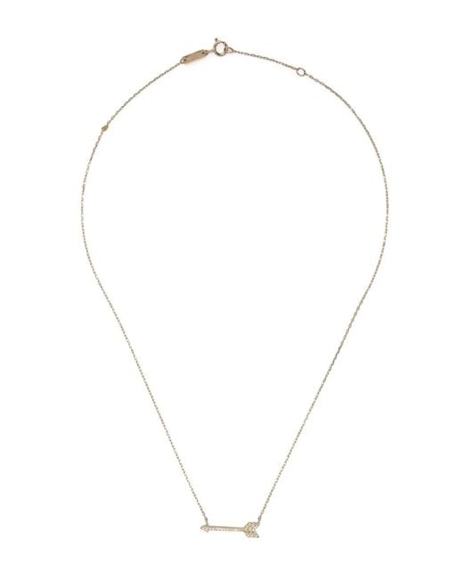 Adina Reyter White 14Kt Arrow-Pendant Necklace