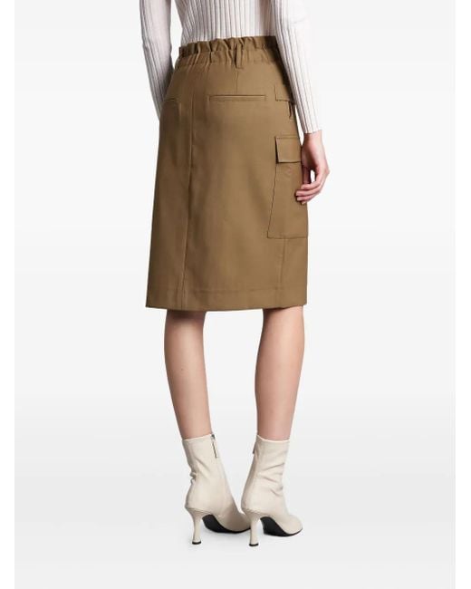 IRO Natural Carrie Pocket Midi Skirt