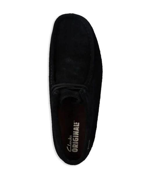 Clarks Black Wallabee Boots for men