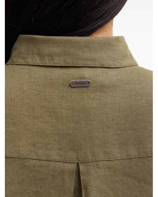 Fabricación a partir de materiales de cualquier partida. Barbour de color Green