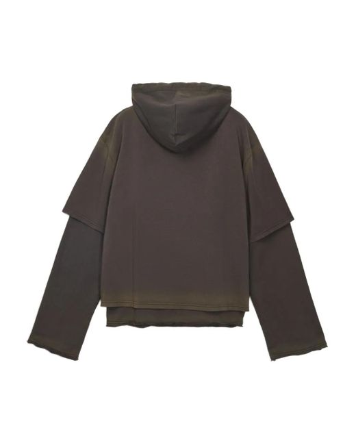 CAMPERLAB Gray Double-Layered Hoodie