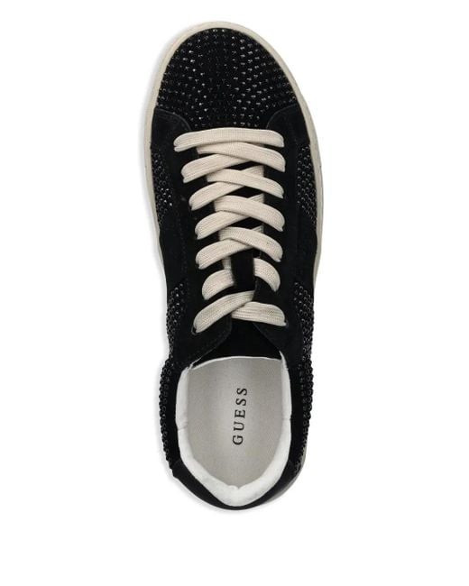 Guess Black Suede Sneakers