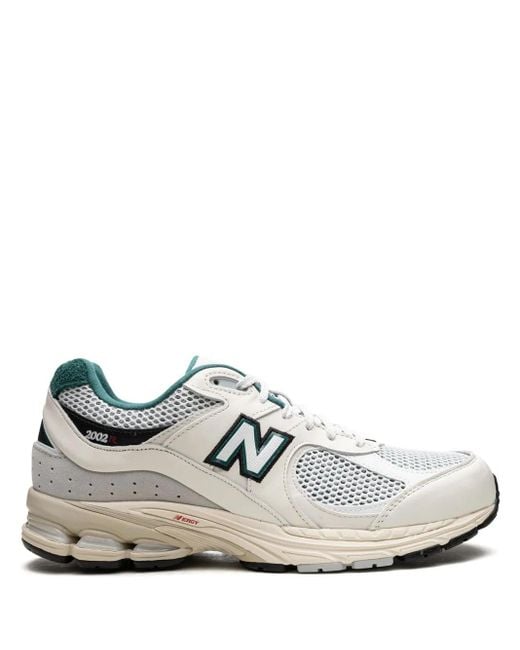 New Balance White 2002R "Sea Salt/Vintage" Sneakers