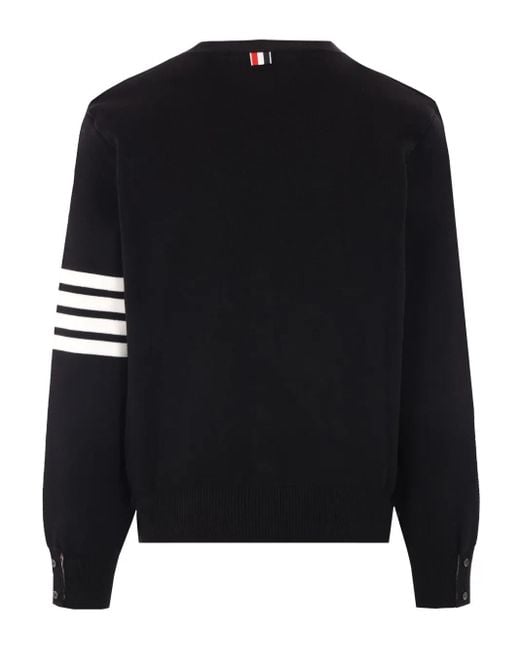 Thom Browne Black Sweaters for men