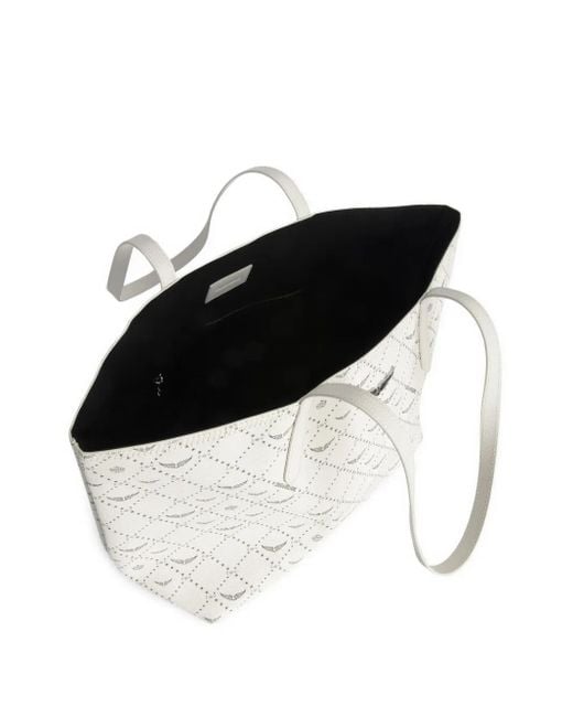 Zadig & Voltaire White Z Tote Bag