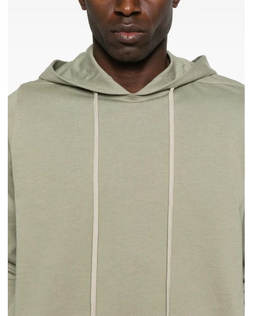 Rick Owens Relaxed-Fit Hoodie With Drawstring Hood in Gray für Herren