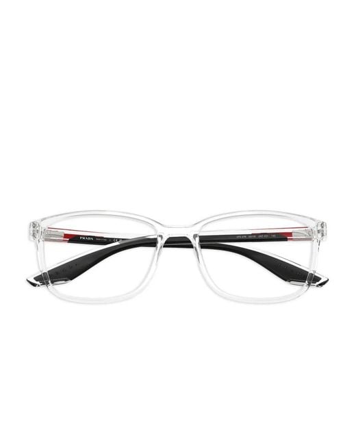 Prada Linea Rossa Natural Transparent Glasses for men