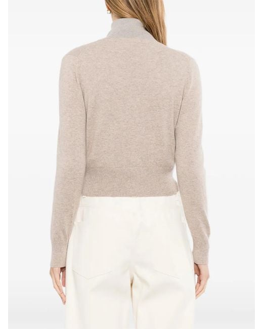 N.Peal Cashmere Natural Ivy Cardigan
