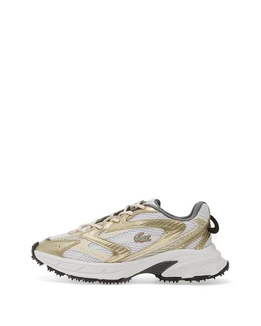Lacoste White L003 Neo Shot Lace-Up Sneakers