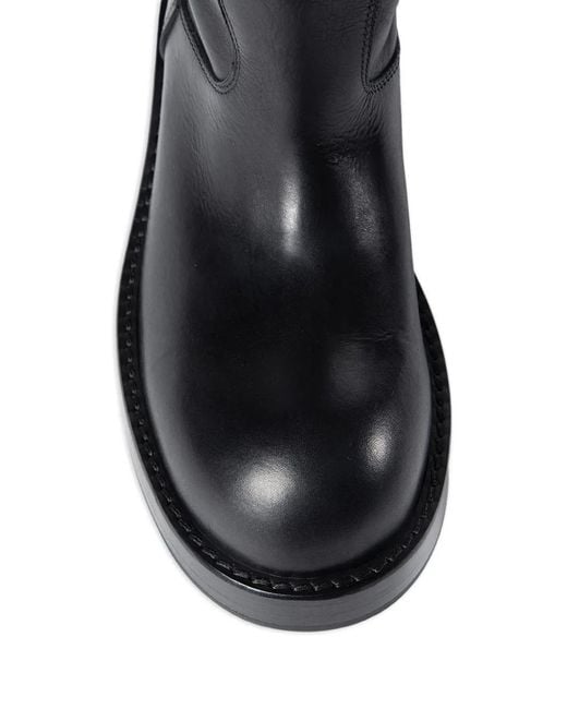 Ann Demeulemeester Black Neldor Buckle Boots