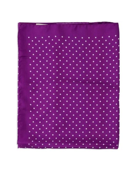 Destin Purple Foulard À Pois