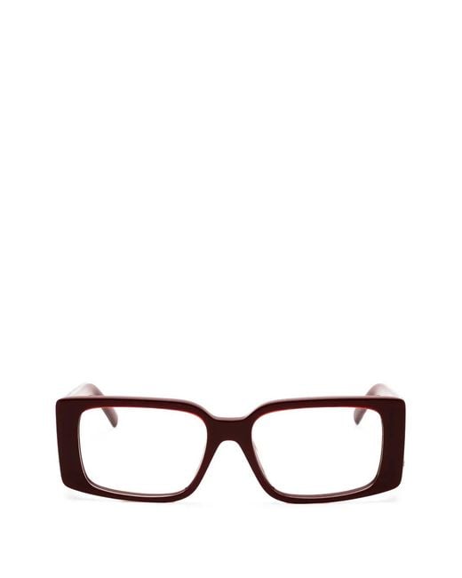 MCM Black Brille Mit Eckigem Gestell