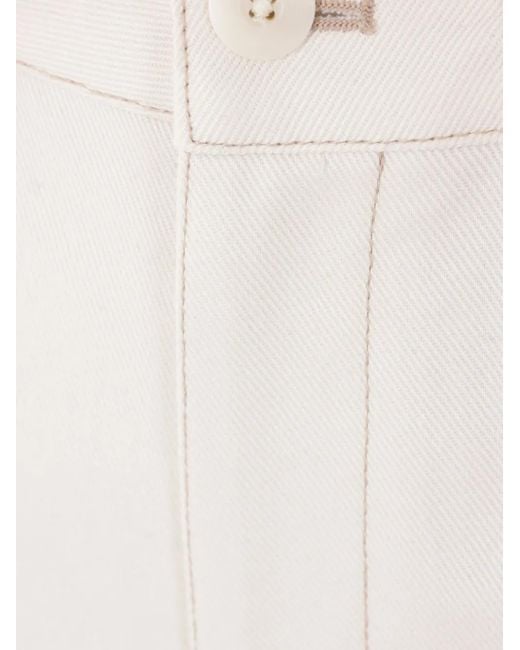 Lemaire White Verdrehte Hose