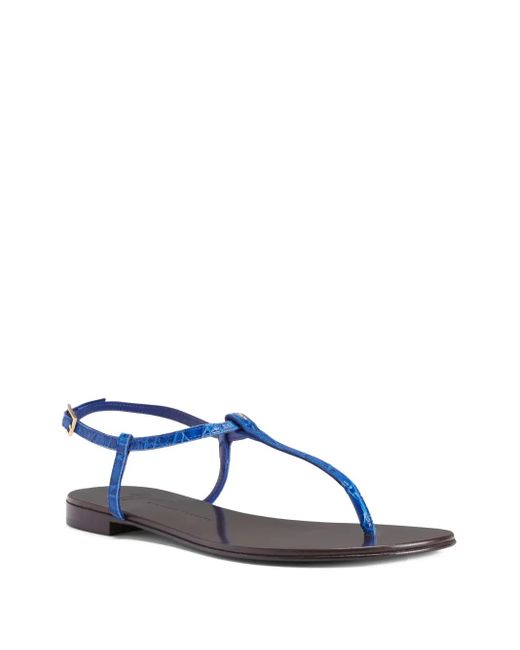 Giuseppe Zanotti Blue Doriaane Sandals
