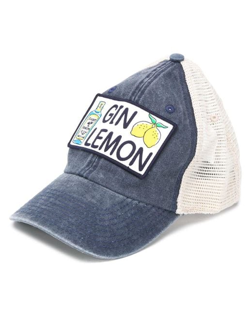 Cappello Gin Lemon di Mc2 Saint Barth in Blue da Uomo