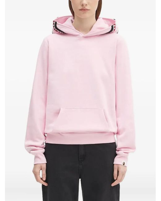 A Bathing Ape シャークパーカー Pink