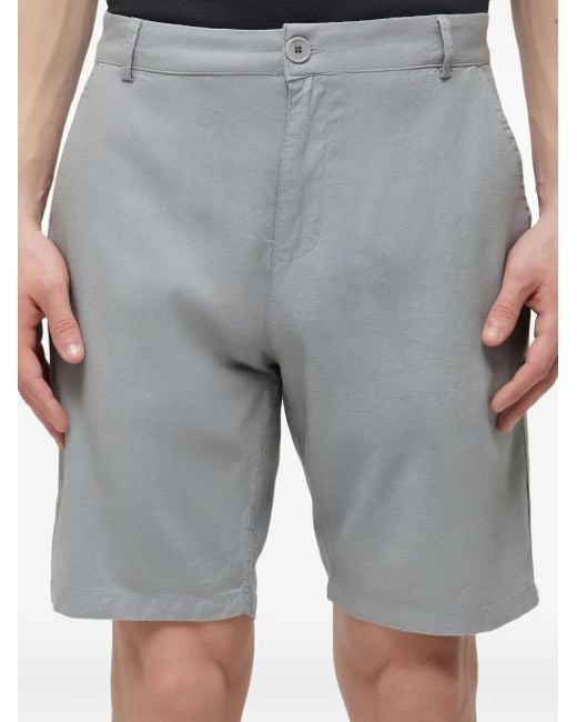 Osklen Basic Getailleerde Bermuda Shorts in het Gray voor heren