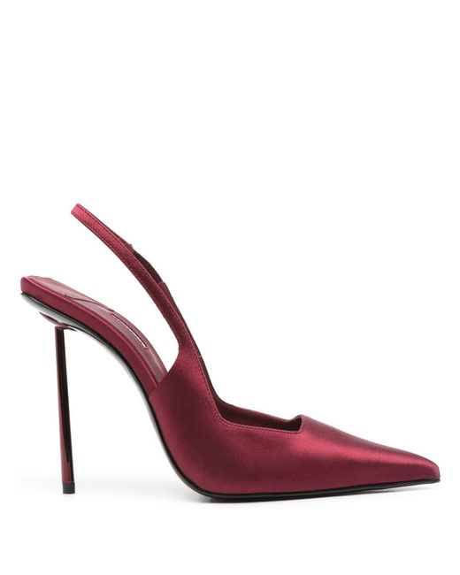 Le Silla Pink 120Mm Bella Heeled Mules