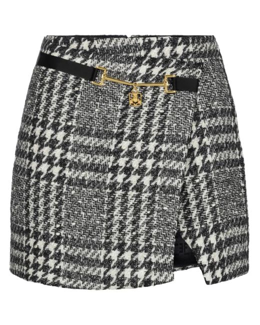 Elisabetta Franchi ラップアラウンド スカート Black