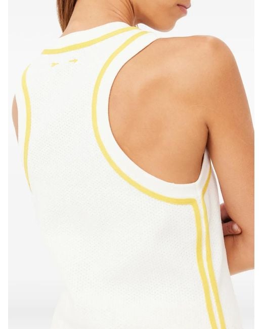 The Upside White Veneto Amir Tank Top