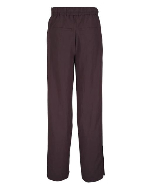 Vince Purple Drawstring Trousers