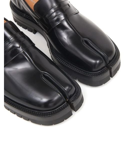 Maison Margiela Black Tabi County Moccasins