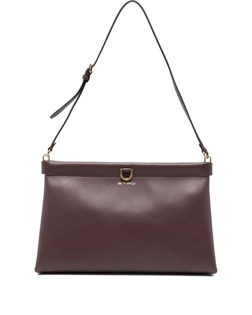 Clutch Media di Etro in Purple