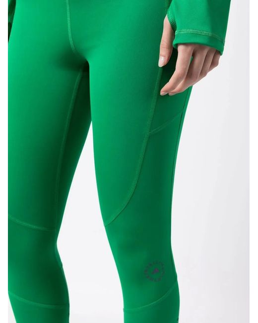 Adidas By Stella McCartney Green Truepurpose 7/8 Training Leggings