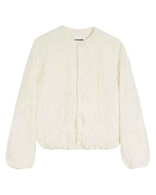 Jil Sander ボンバージャケット White