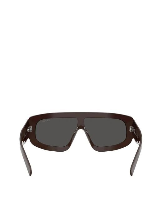 Prada Black Logo-Detail Sunglasses for men
