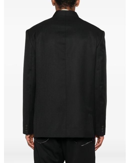 KENZO Jack Met Dubbele Rij Knopen in het Black voor heren