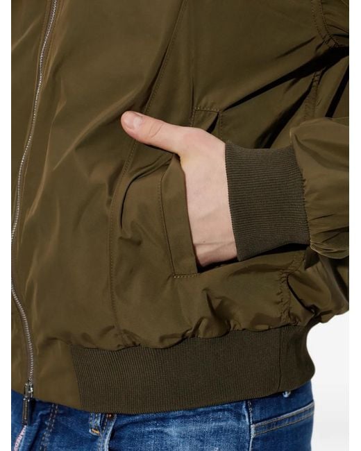DSquared² Bomberjack Met Rits in het Green voor heren